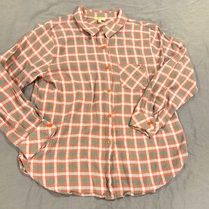 Kori button down long sleeve shirt. Medium.